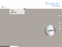 Tablet Screenshot of busenbender-dental.com